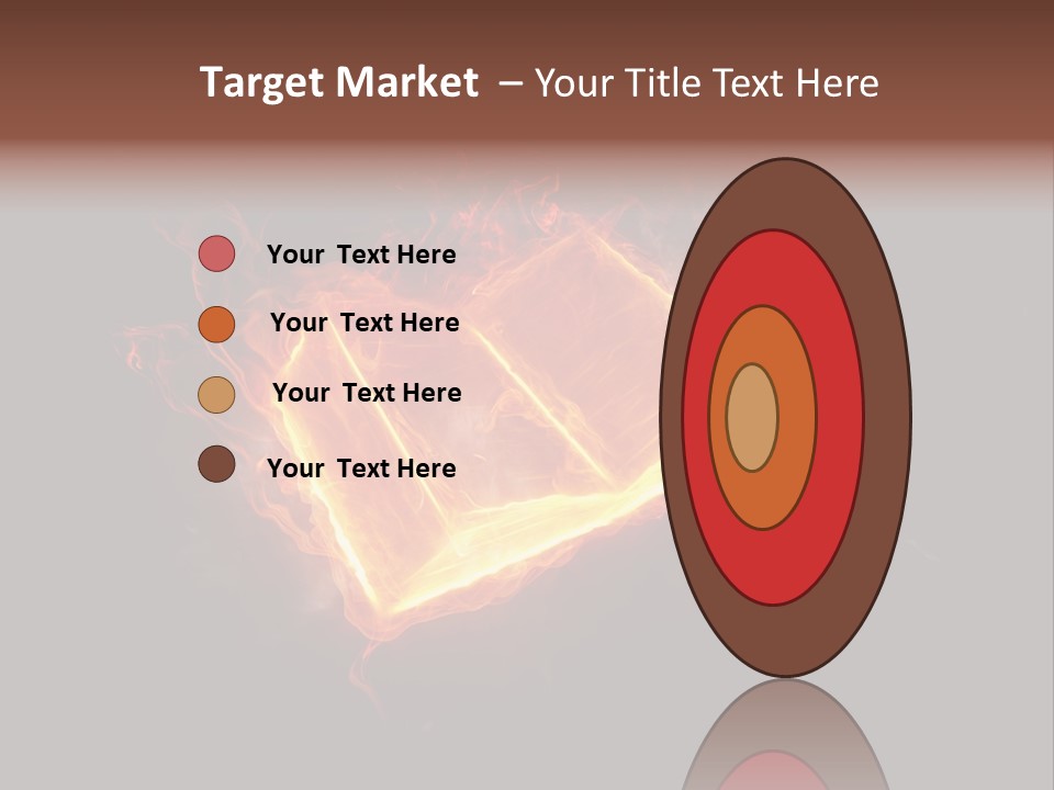 Education Glowing Black PowerPoint Template