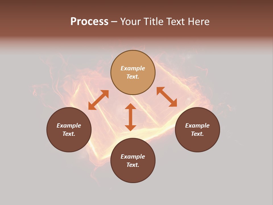 Education Glowing Black PowerPoint Template