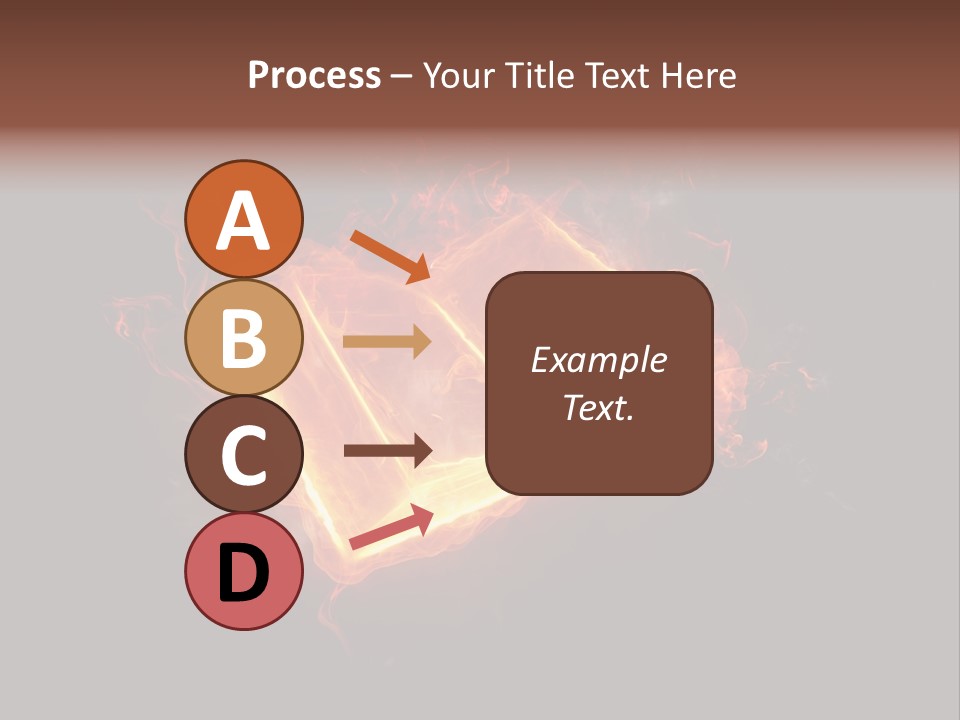 Education Glowing Black PowerPoint Template