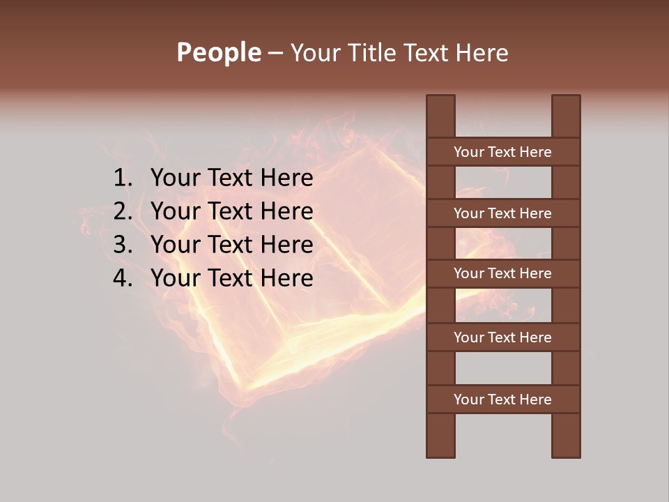 Education Glowing Black PowerPoint Template