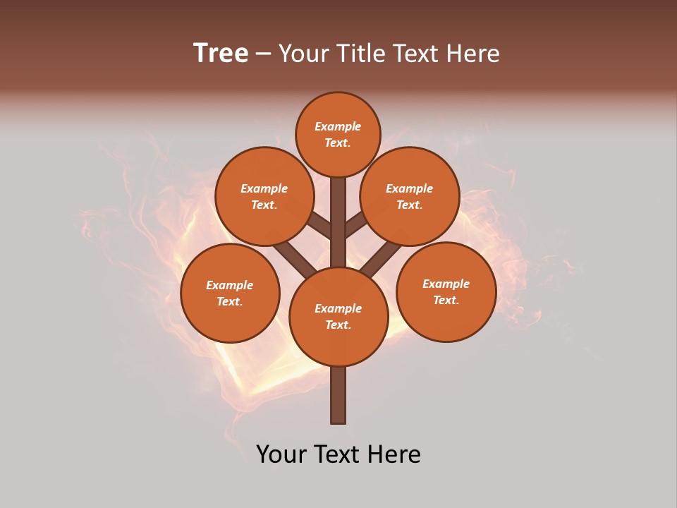 Education Glowing Black PowerPoint Template