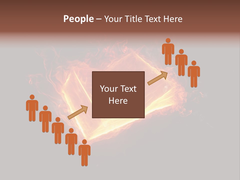 Education Glowing Black PowerPoint Template