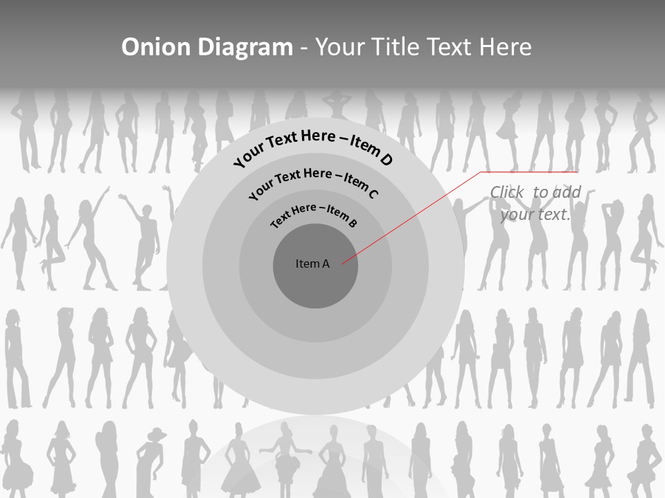 Vectors Sexy Fashion PowerPoint Template