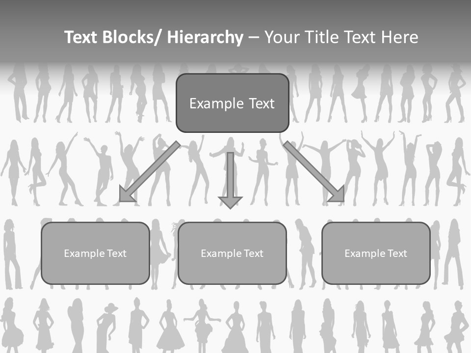 Vectors Sexy Fashion PowerPoint Template