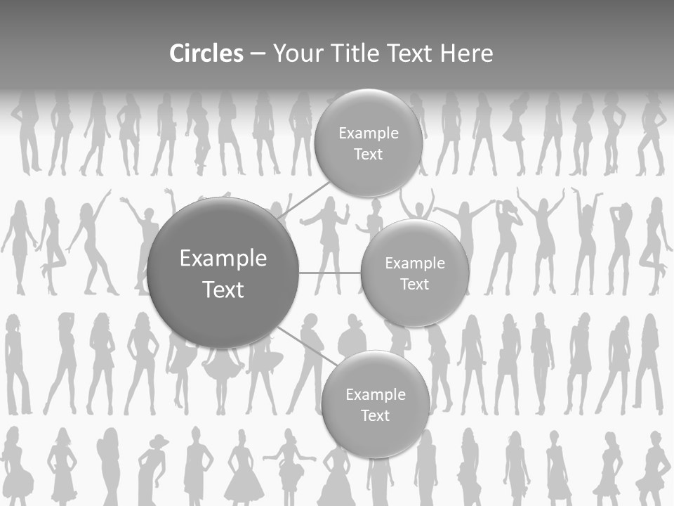 Vectors Sexy Fashion PowerPoint Template