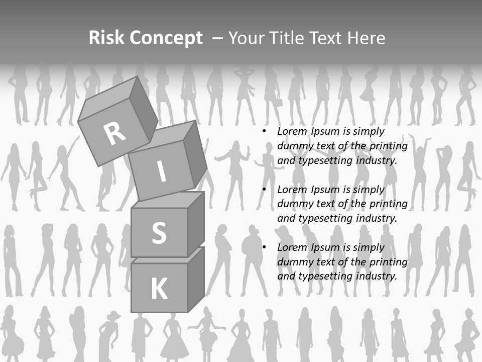 Vectors Sexy Fashion PowerPoint Template