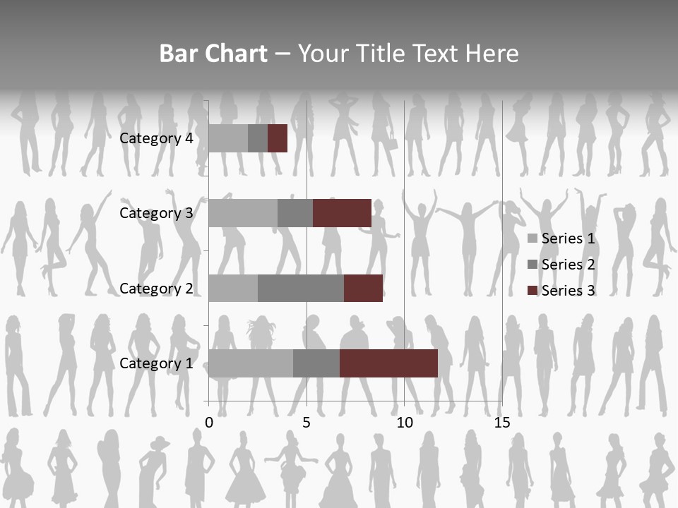 Vectors Sexy Fashion PowerPoint Template