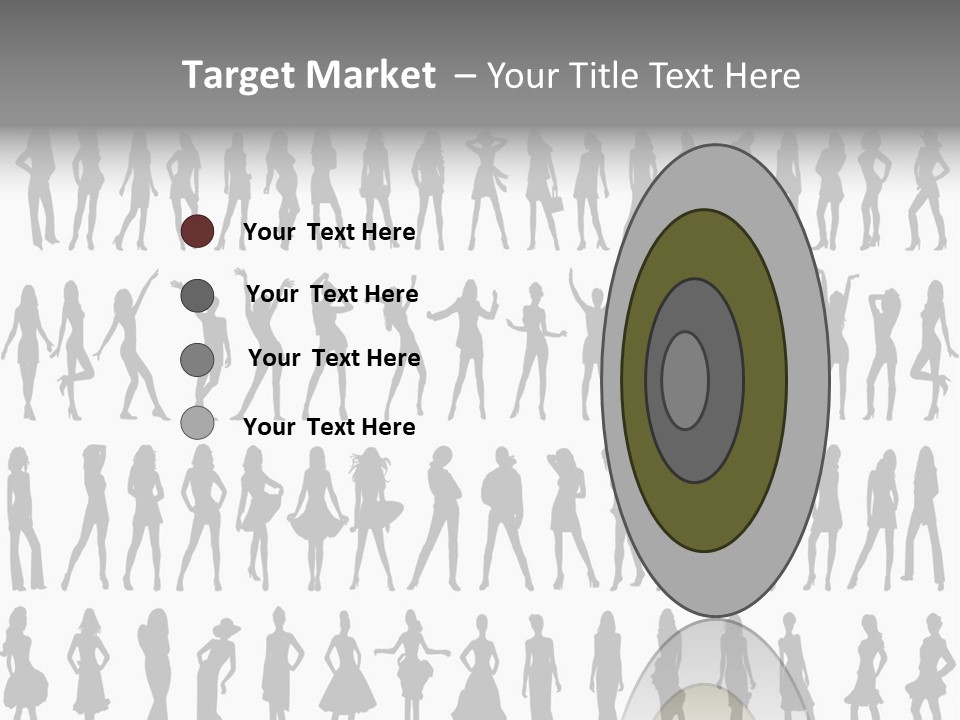 Vectors Sexy Fashion PowerPoint Template