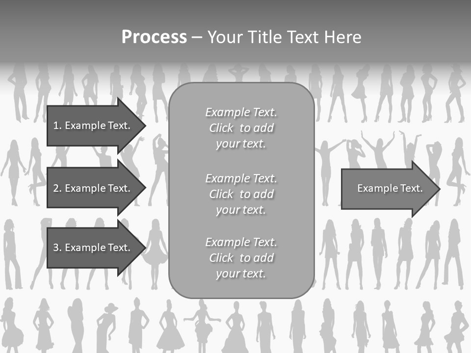 Vectors Sexy Fashion PowerPoint Template