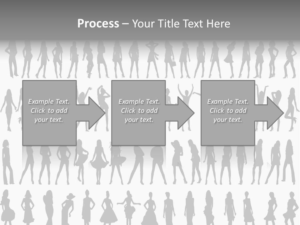 Vectors Sexy Fashion PowerPoint Template