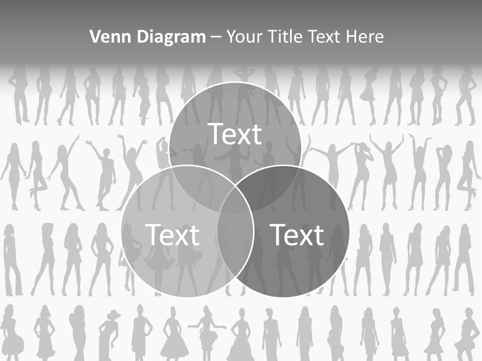 Vectors Sexy Fashion PowerPoint Template