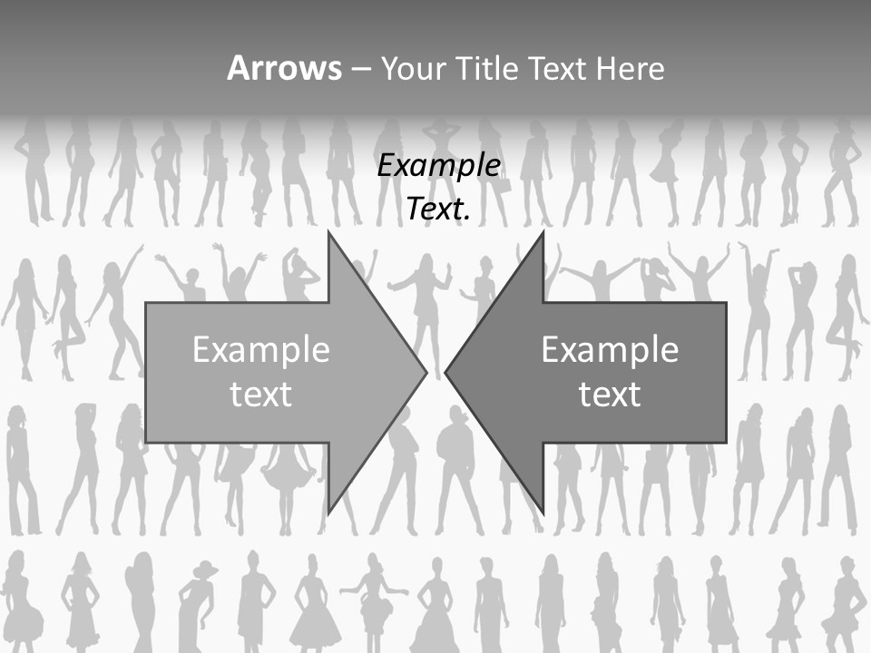 Vectors Sexy Fashion PowerPoint Template