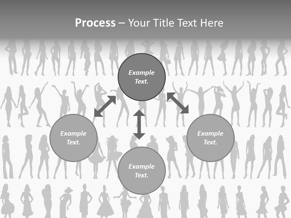 Vectors Sexy Fashion PowerPoint Template