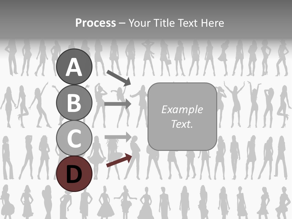 Vectors Sexy Fashion PowerPoint Template