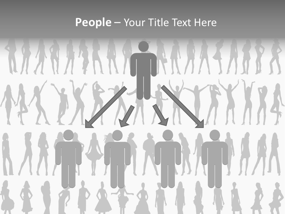 Vectors Sexy Fashion PowerPoint Template