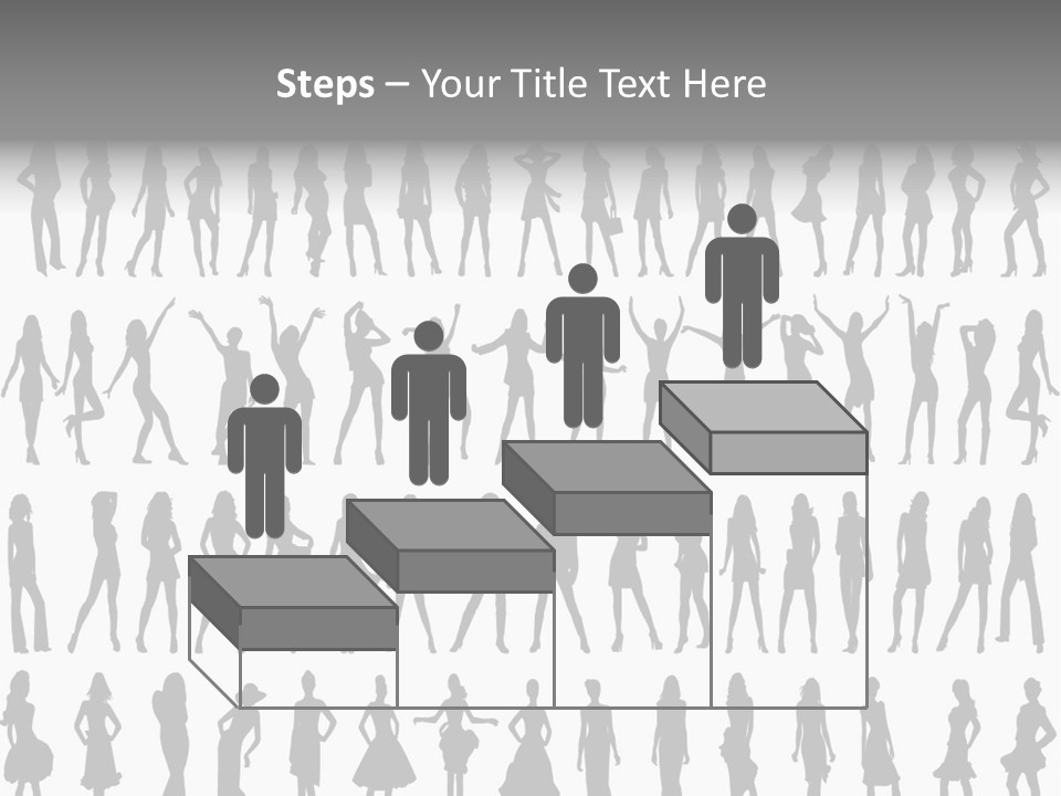 Vectors Sexy Fashion PowerPoint Template