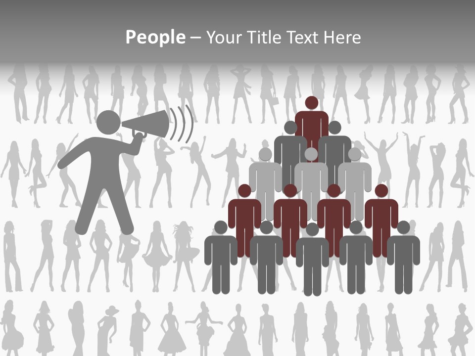 Vectors Sexy Fashion PowerPoint Template