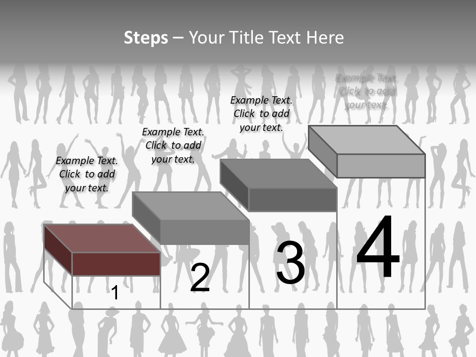 Vectors Sexy Fashion PowerPoint Template