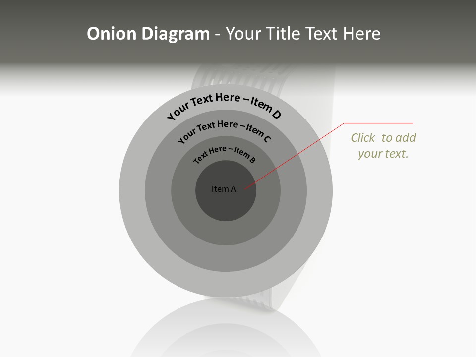 A Desktop Computer With A White Background PowerPoint Template