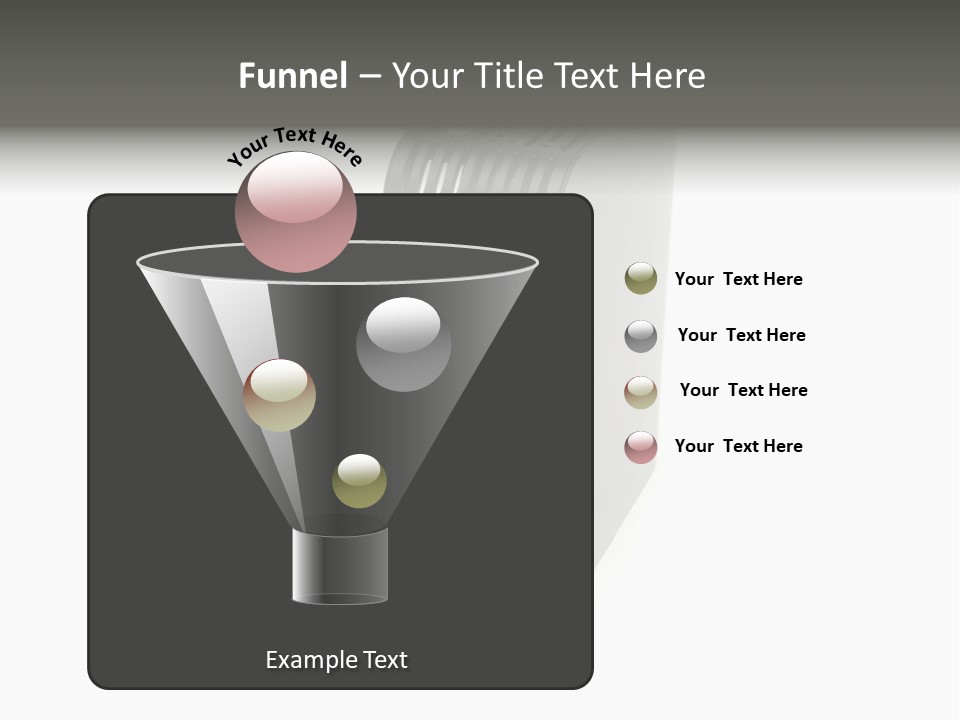 A Desktop Computer With A White Background PowerPoint Template