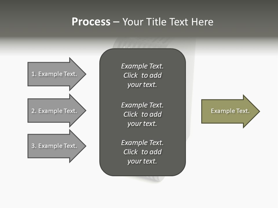 A Desktop Computer With A White Background PowerPoint Template