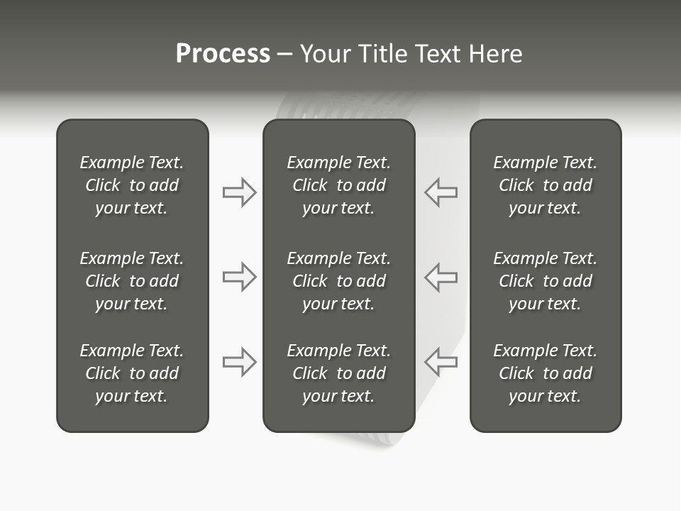 A Desktop Computer With A White Background PowerPoint Template