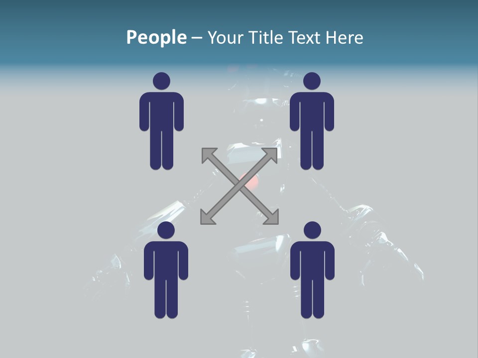 Laugh Mech Machine PowerPoint Template