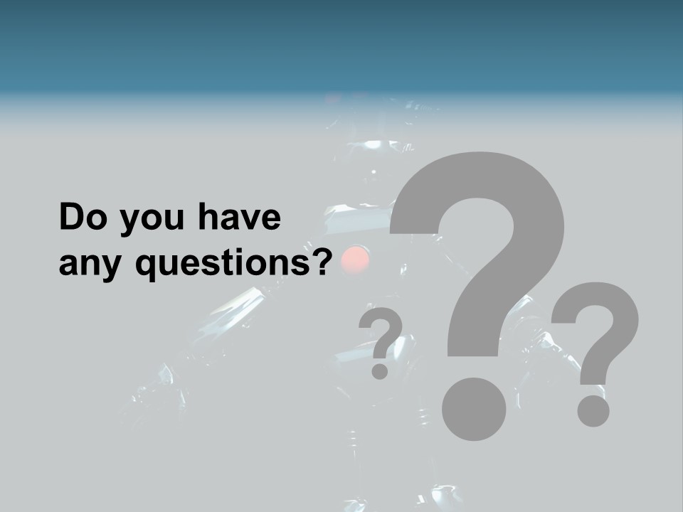 Laugh Mech Machine PowerPoint Template