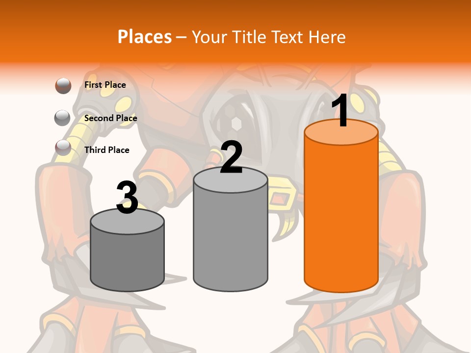 Machine Clipart Illustration PowerPoint Template