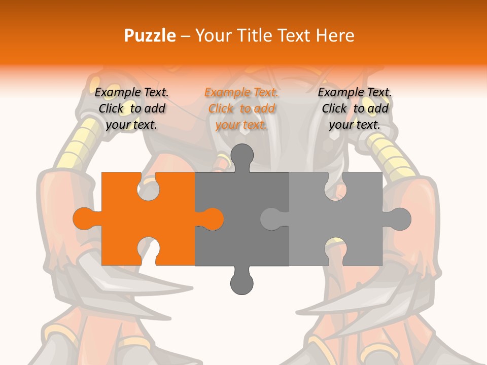 Machine Clipart Illustration PowerPoint Template