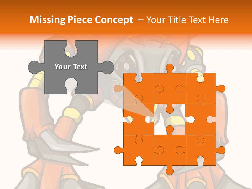 Machine Clipart Illustration PowerPoint Template