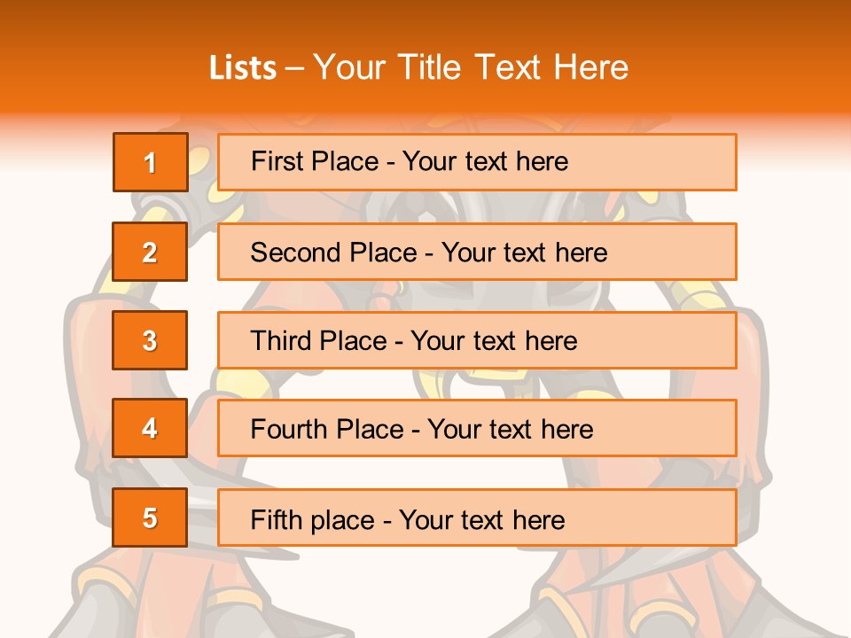 Machine Clipart Illustration PowerPoint Template
