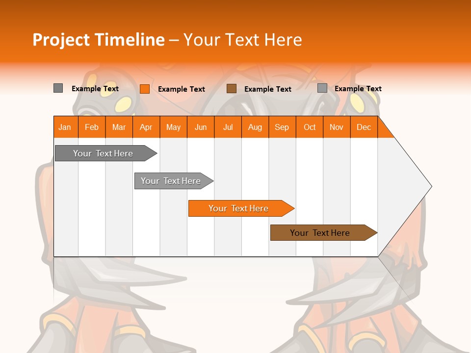 Machine Clipart Illustration PowerPoint Template