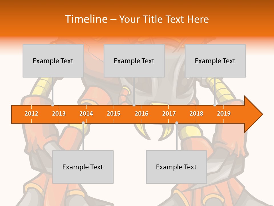 Machine Clipart Illustration PowerPoint Template