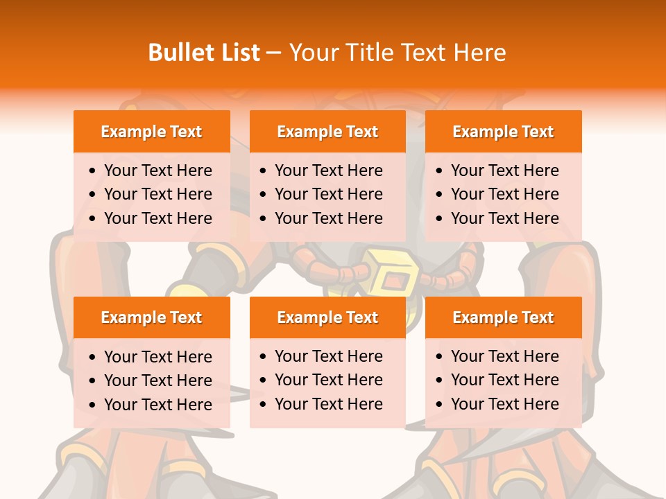 Machine Clipart Illustration PowerPoint Template