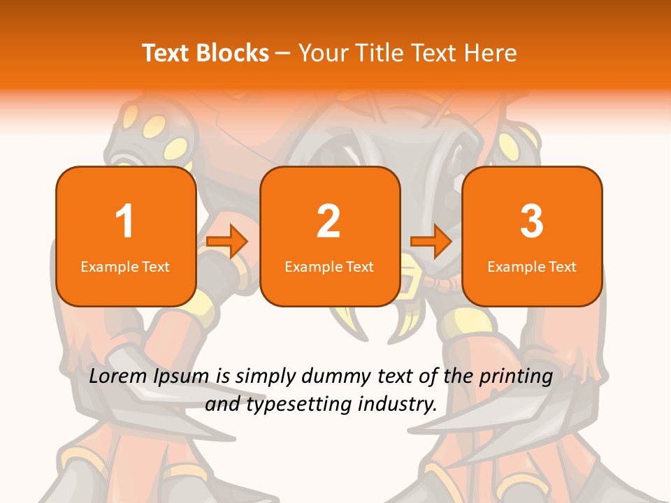 Machine Clipart Illustration PowerPoint Template