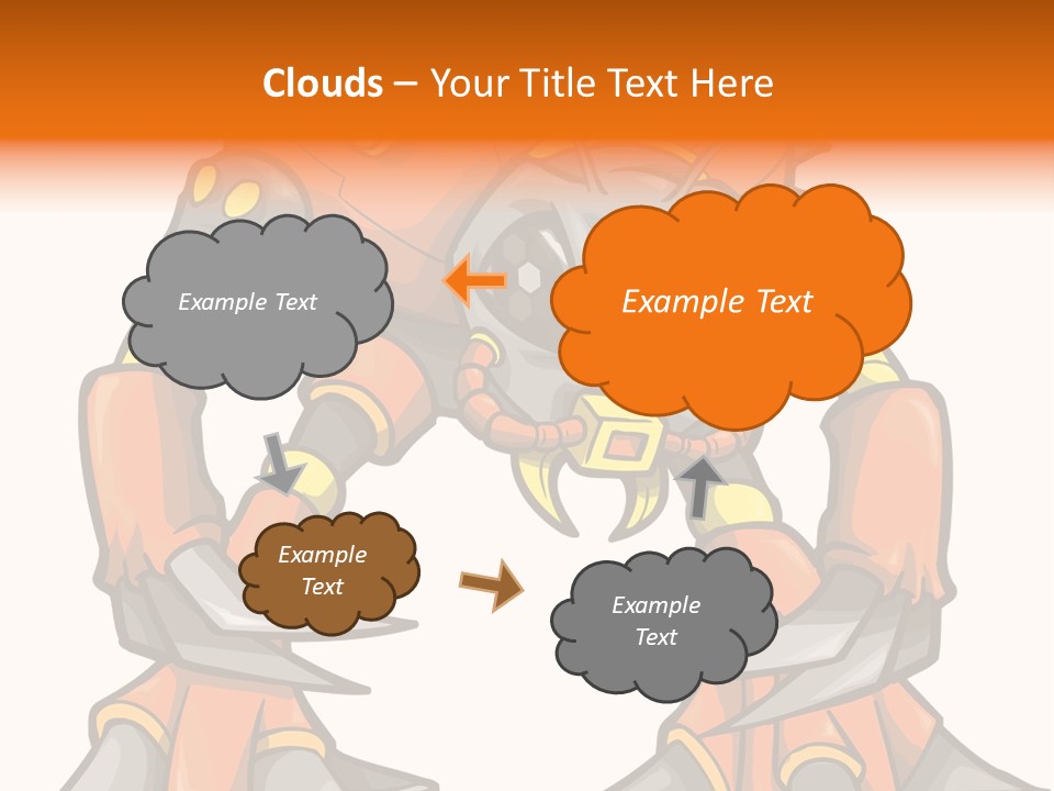 Machine Clipart Illustration PowerPoint Template