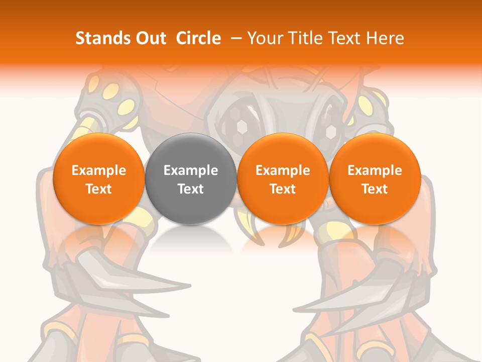 Machine Clipart Illustration PowerPoint Template