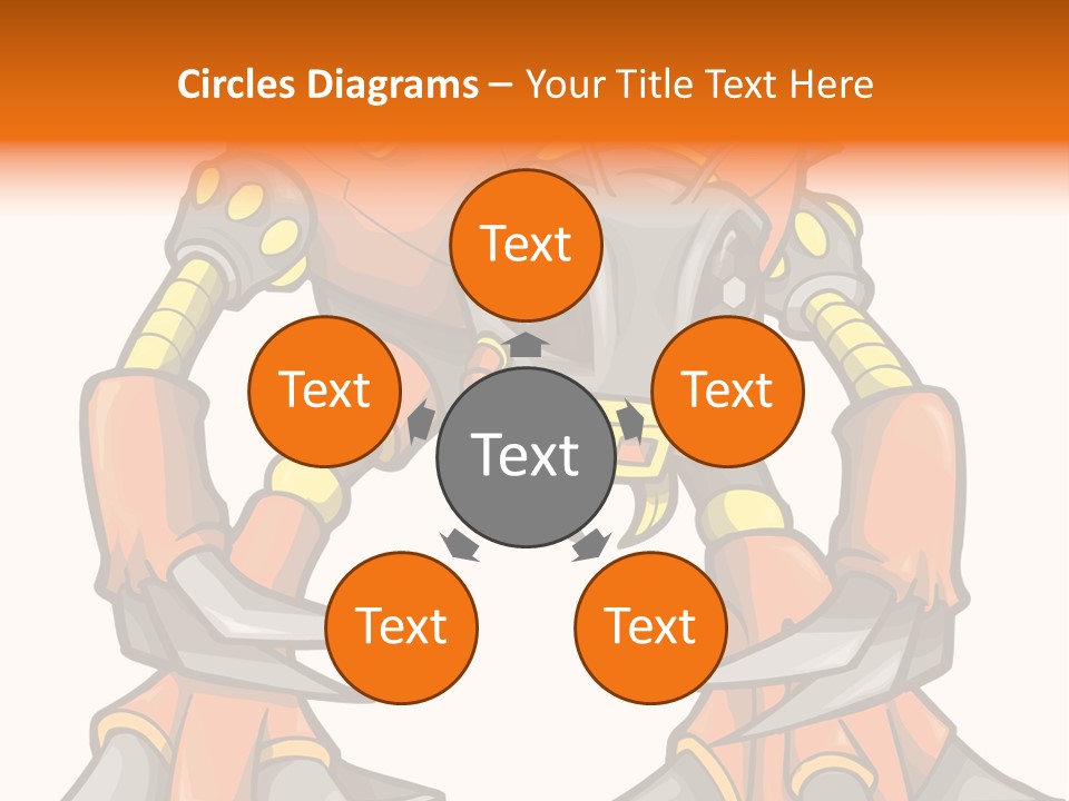 Machine Clipart Illustration PowerPoint Template