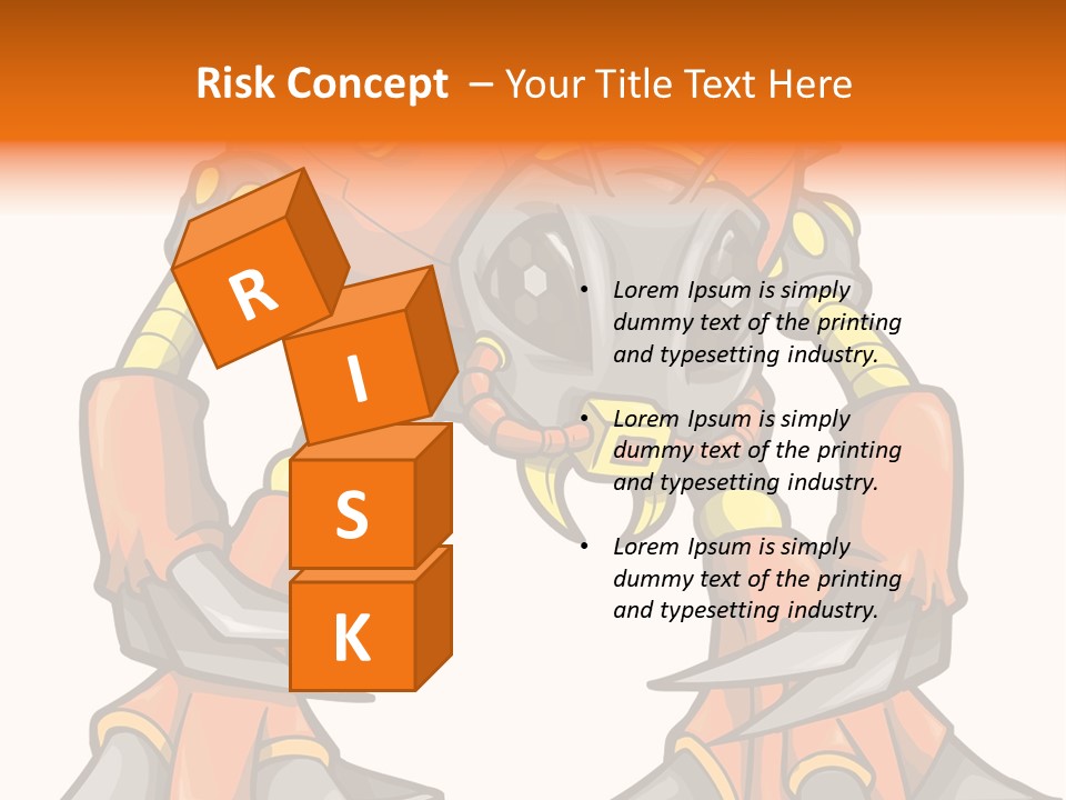 Machine Clipart Illustration PowerPoint Template