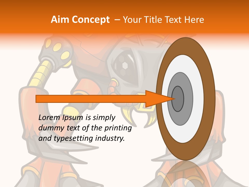 Machine Clipart Illustration PowerPoint Template