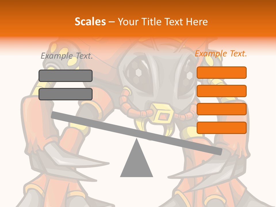 Machine Clipart Illustration PowerPoint Template