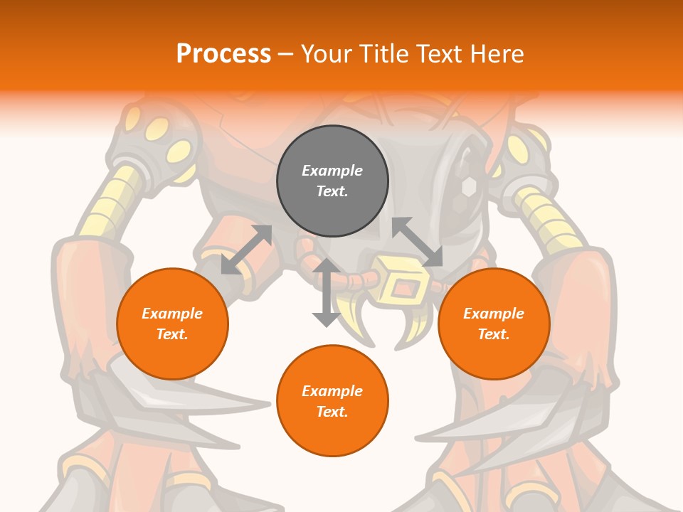 Machine Clipart Illustration PowerPoint Template