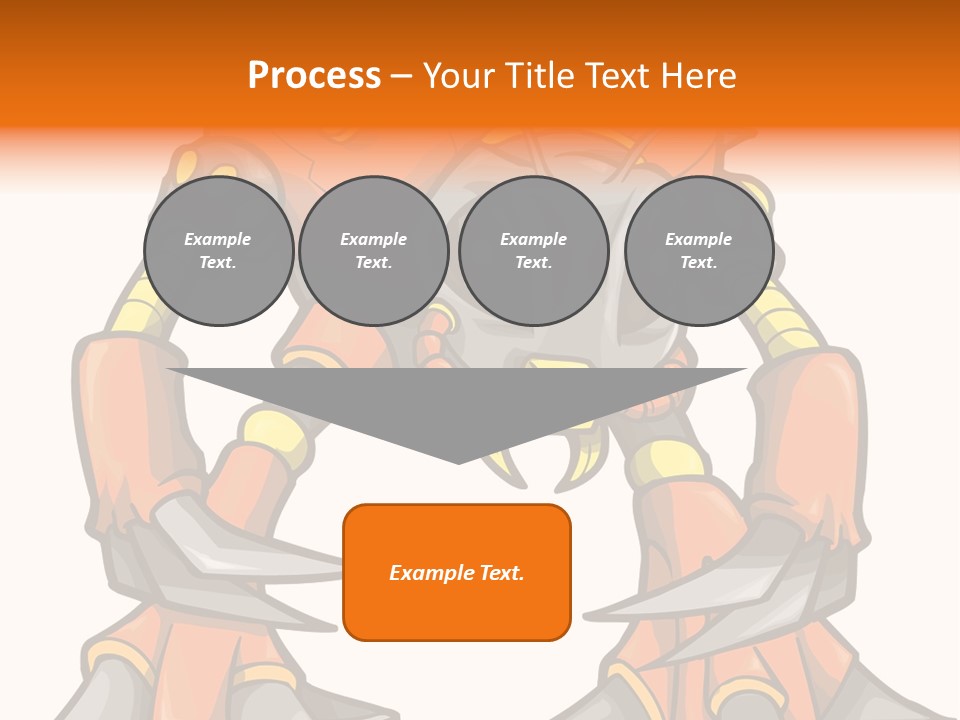 Machine Clipart Illustration PowerPoint Template