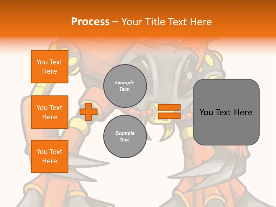 Machine Clipart Illustration PowerPoint Template