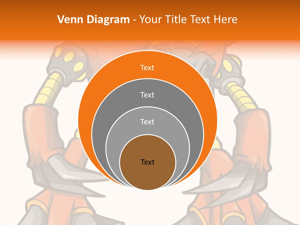Machine Clipart Illustration PowerPoint Template