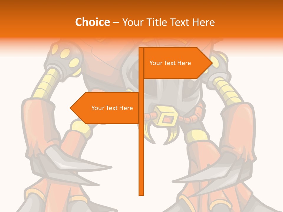 Machine Clipart Illustration PowerPoint Template