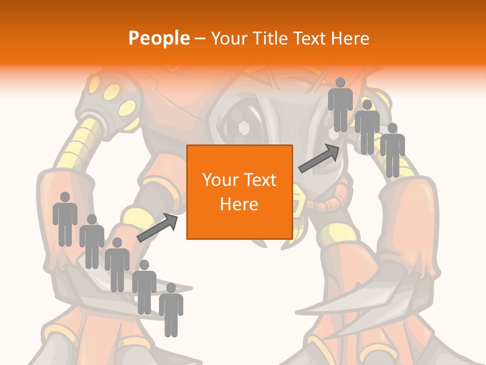 Machine Clipart Illustration PowerPoint Template