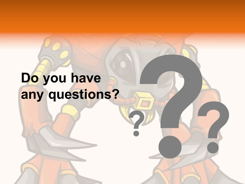 Machine Clipart Illustration PowerPoint Template