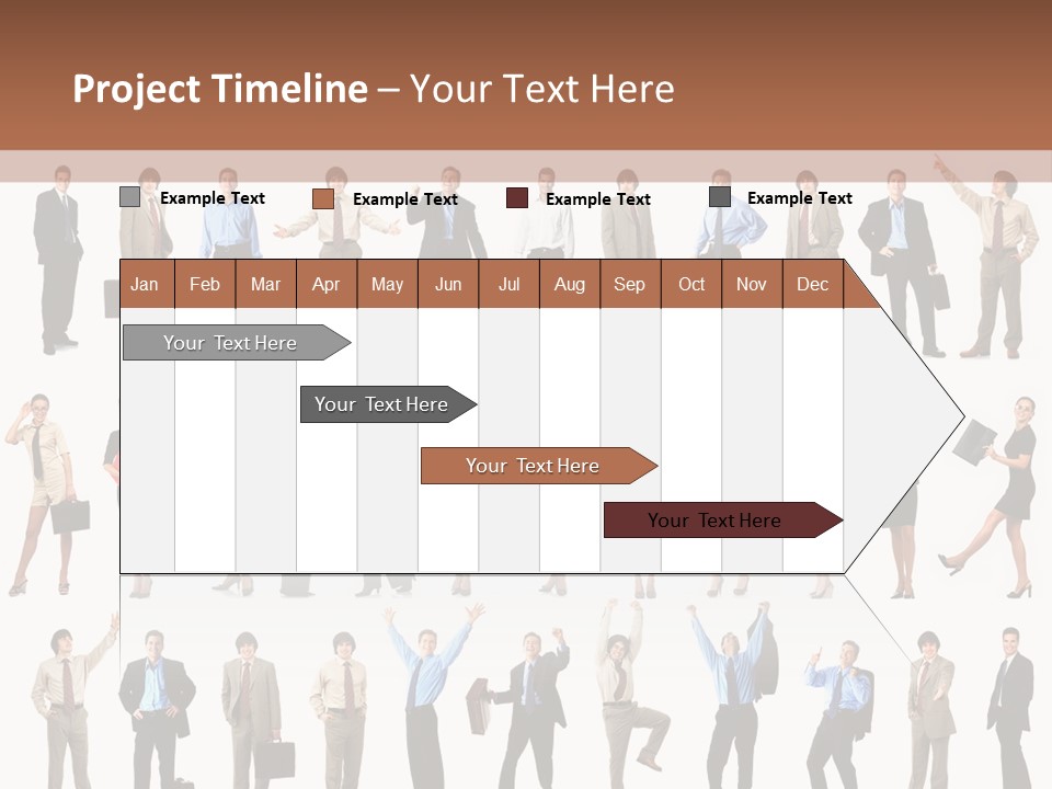 University Employer Girl PowerPoint Template